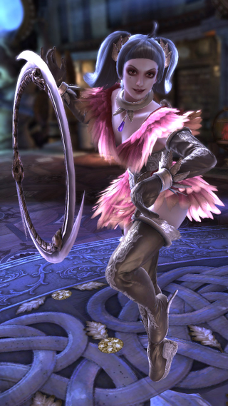 Illustration for article titled Style Alert: Bayonetta's Costume Designer Made These Fetching Soulcalibur V Looks